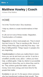Mobile Screenshot of matthewhawley.com