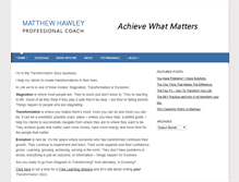 Tablet Screenshot of matthewhawley.com